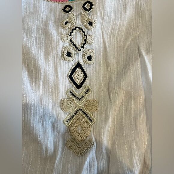 Area Stars Women Myan Midi Wrap Dress Size Small 100% Cotton - Picture 3 of 8